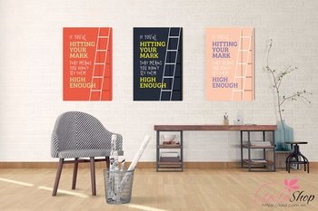 Combo tranh văn phòng 5