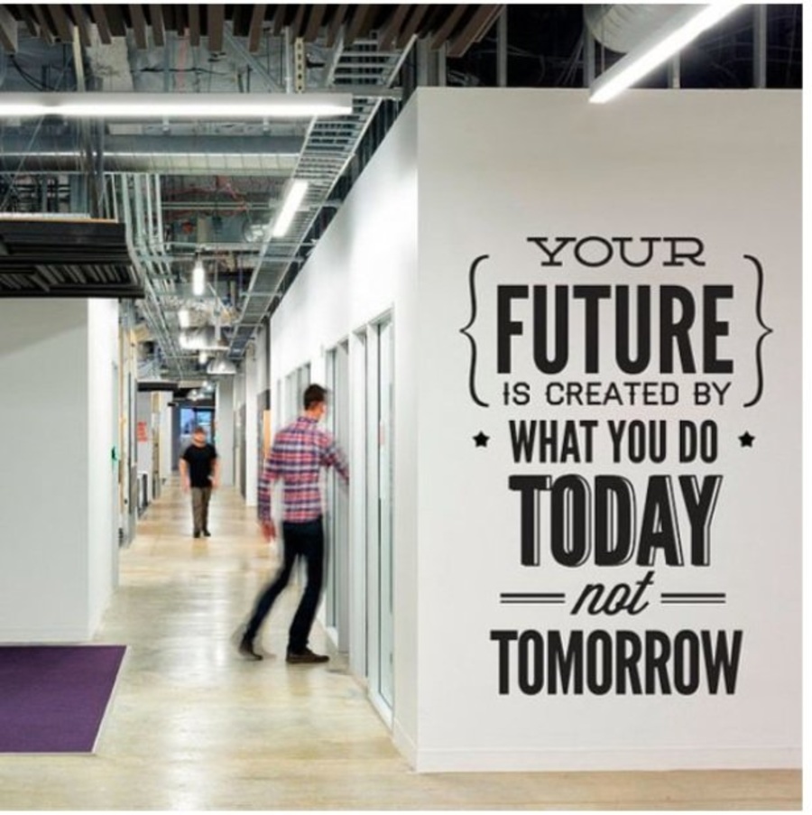 Decal văn phòng your future