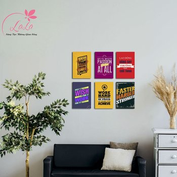 Tranh văn phòng combo 30