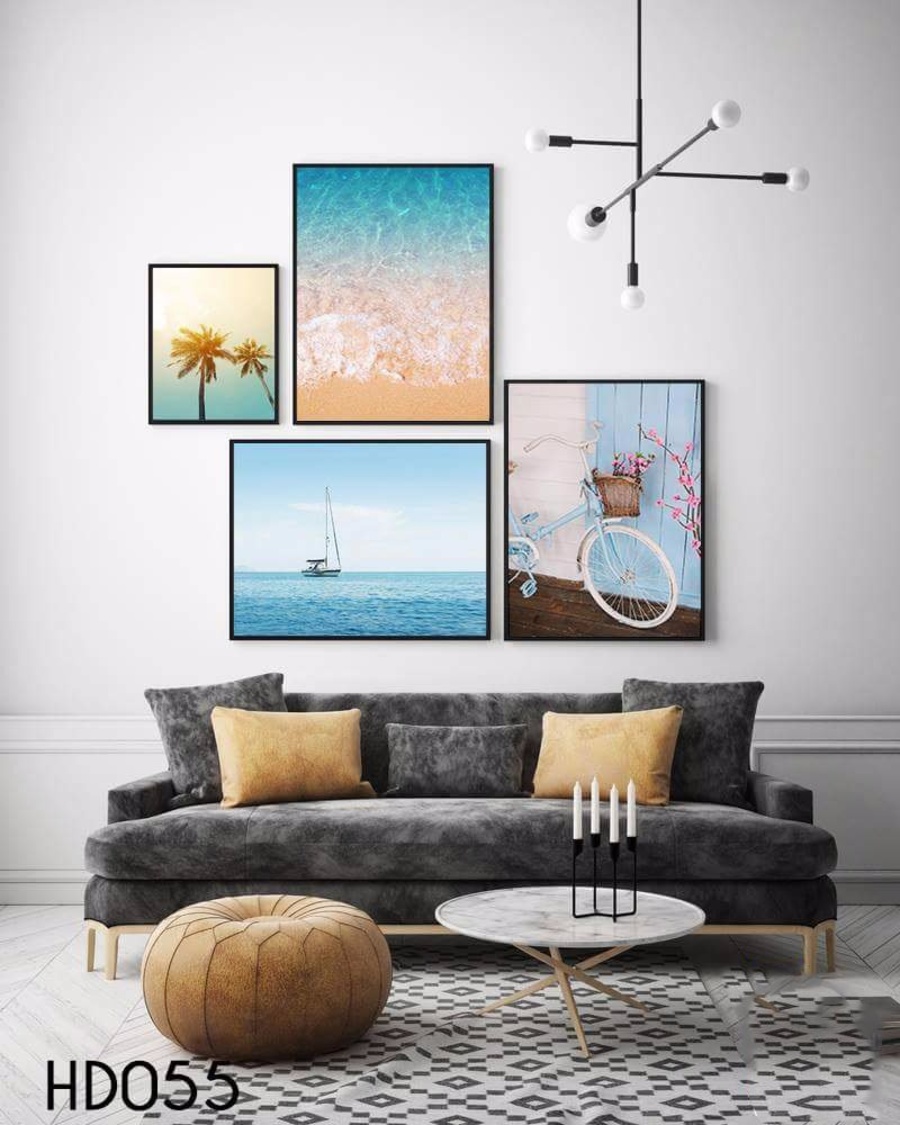 Tranh Treo Tường Phong Cảnh Biển Xanh 3