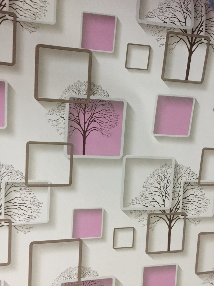 Giấy decal cuộn họa tiết cây khổ 0.9m