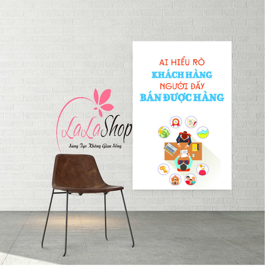 Decal văn phòng ai hiểu rõ khách hàng người đấy bán được hàng