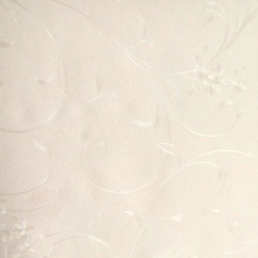 Decal cuộn dây leo hoa trắng kem nhỏ khổ 1m2(276)