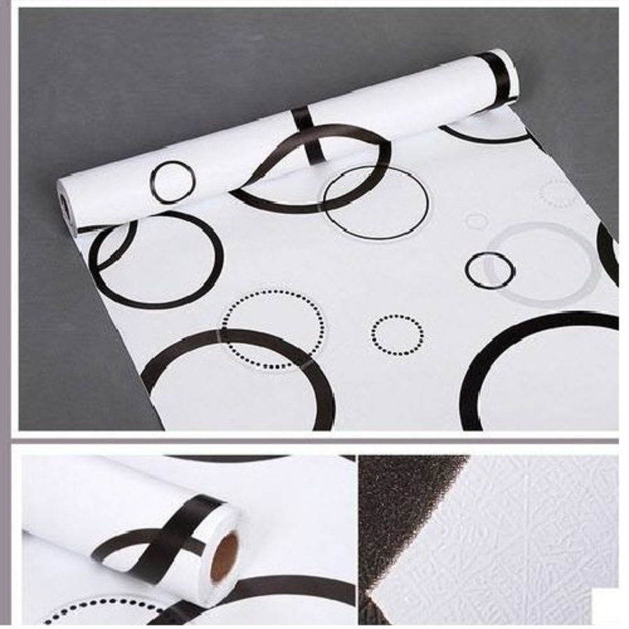 Giấy Decal họa tiết tròn 2