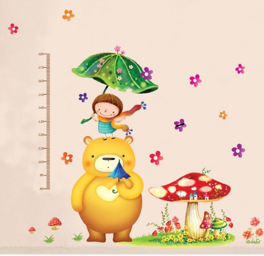 Thước đo gấu to và bé