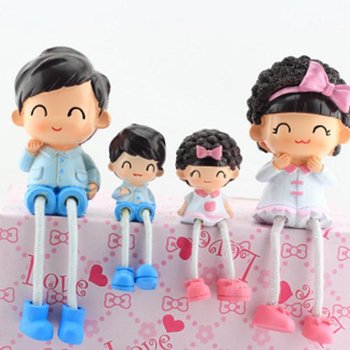 búp bê gia đình đáng yêu