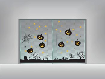 Decal dán tường halloween 10