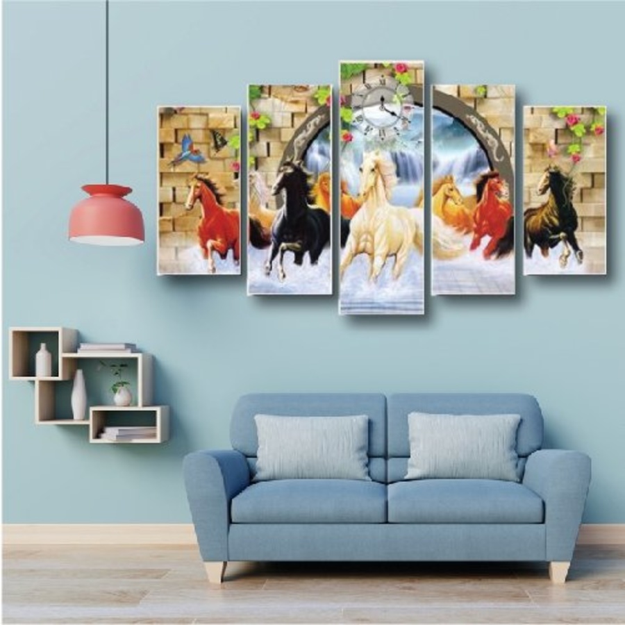 Tranh đồng hồ mã đáo thành công 2