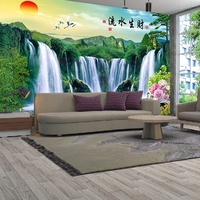 Tranh Dán Tường Sơn Thủy