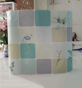 Decal cuộn dán bếp các loài hoa 3