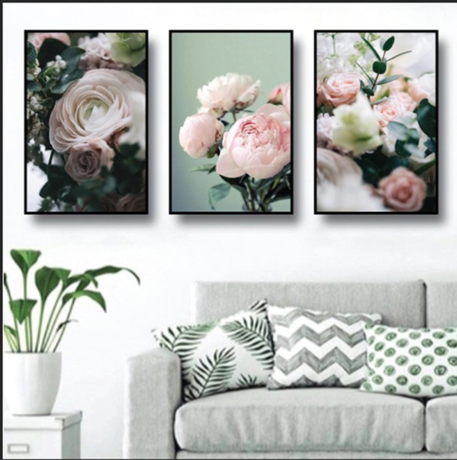 Tranh treo tường Hoa Hồng Ban Mai