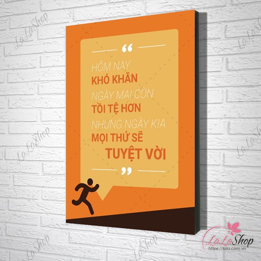 Tranh treo tường Mọi thứ sẽ tuyệt vời