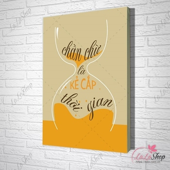 Tranh văn phòng chần chừ là kẻ cắp thời gian 2