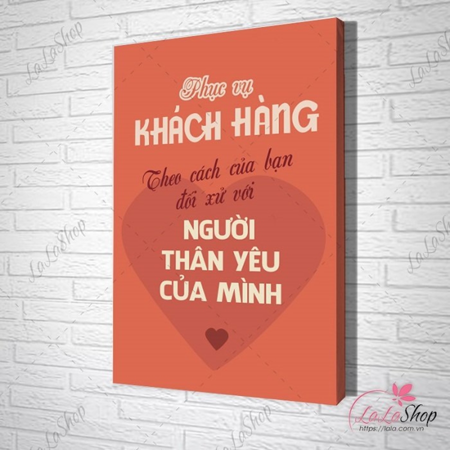 Tranh văn phòng phục vụ khách hàng theo cách của bạn