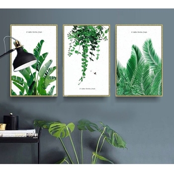 Tranh treo tường thiên nhiên xanh mát (HG)