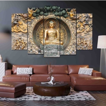 Bộ Tranh Đức Phật A Di Đà 3D (HG)