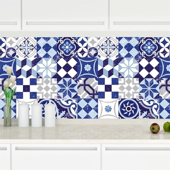 Decal gạch bông thiên thanh 4 (HG)