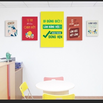 Tranh văn phòng combo 32