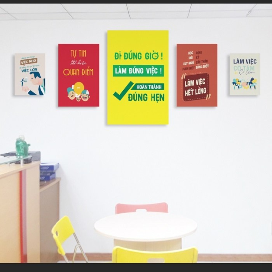 Tranh văn phòng combo 32