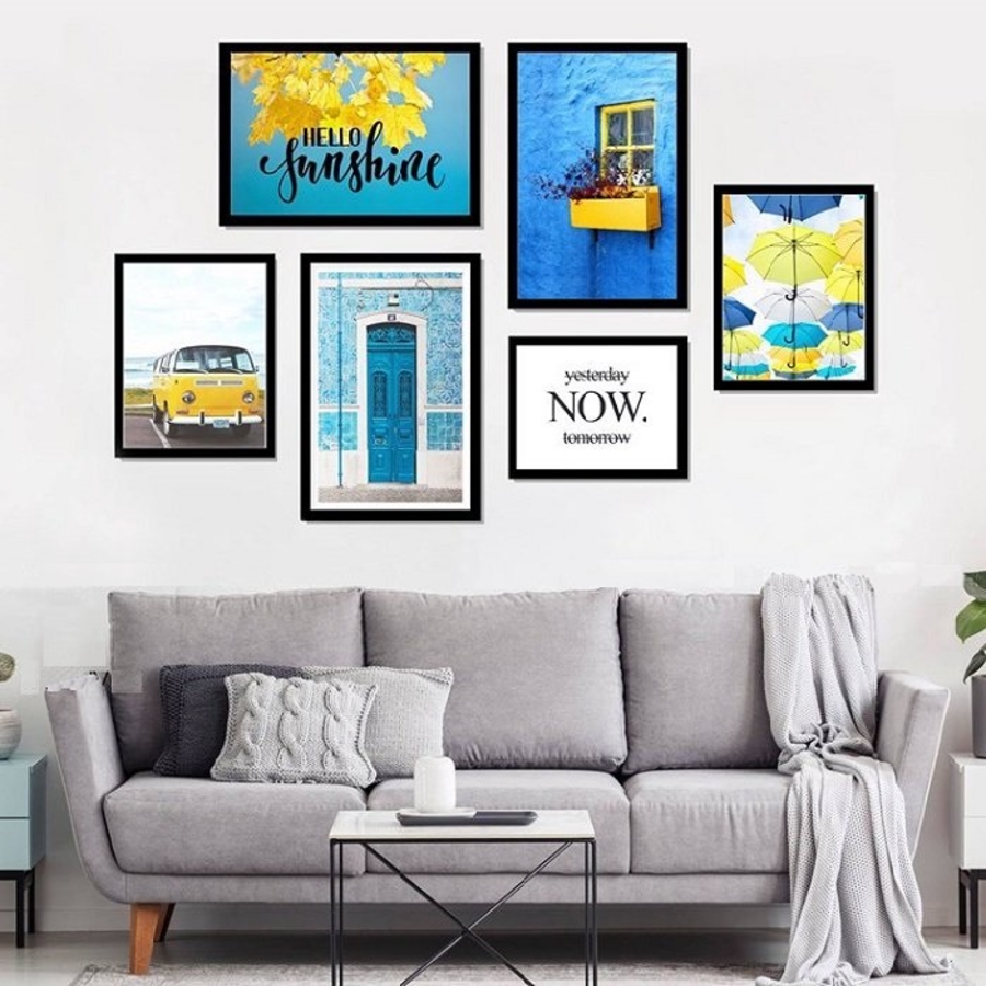 Bộ tranh treo tường hello sunshine