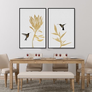 Tranh treo tường cúc vàng (HG)