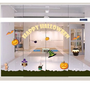 Decal Trang Trí Halloween Rùng Rợn Combo 11