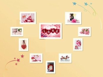 Khung gỗ bộ 10 khung - KG018