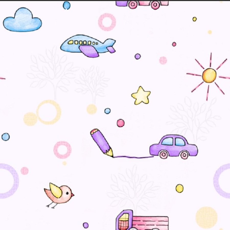 giấy dán tường trẻ em hàn quốc GHQ35013-4