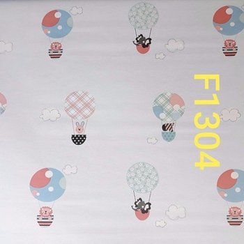 Giấy Decal Cuộn Hoa Văn Kinh Khí Cầu 2 khổ 1m2