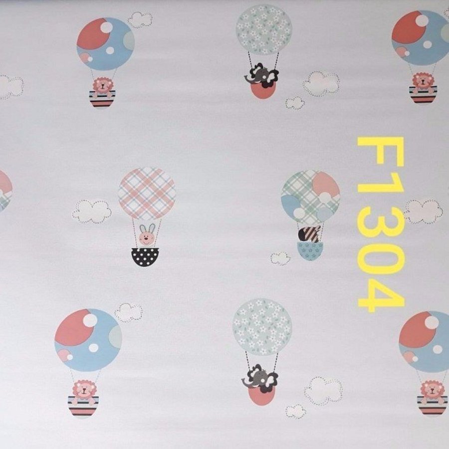 Giấy Decal Cuộn Hoa Văn Kinh Khí Cầu 2 khổ 1m2