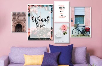 Tranh treo tường paris tình yêu vĩnh cửu