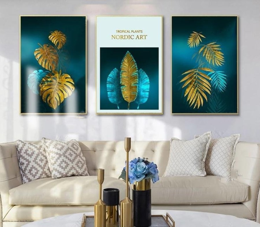 Tranh treo tường bộ lá cây (HG)