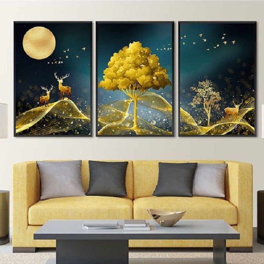 Tranh treo tường phong cảnh đêm (HG)