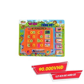 Vỉ bảng chữ cái Tiếng Việt-động vật(NCL)