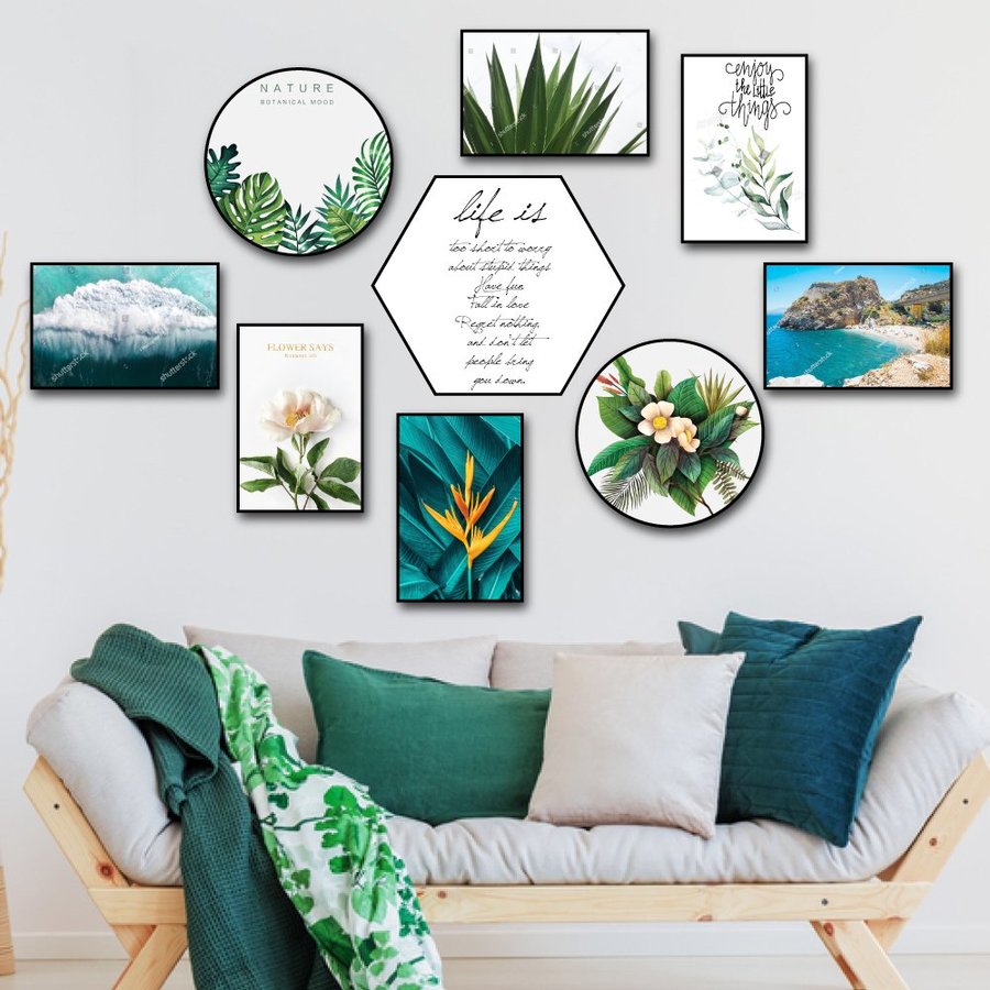 Bộ tranh treo tường thiên nhiên