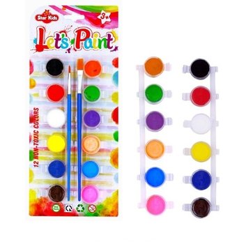 Bộ tô màu nước (12 màu & 2 cọ) K-421 (SK)