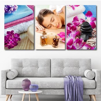 Tranh treo tường Spa massage thư giãn 3
