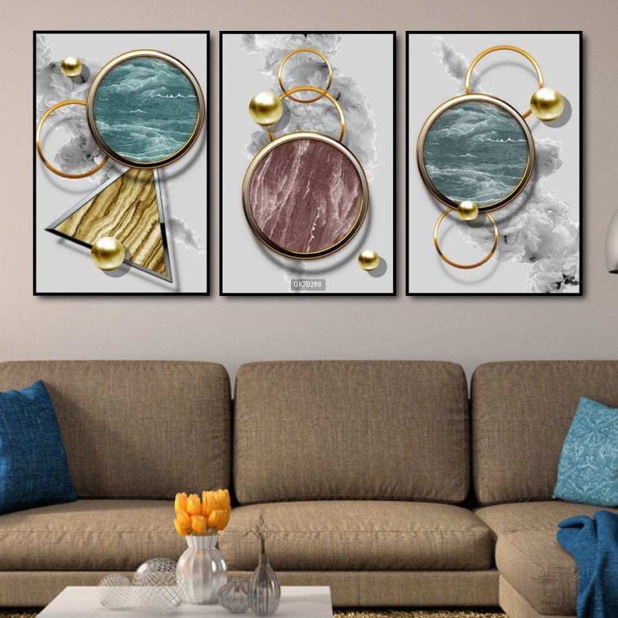 Tranh Treo Tường Nghệ Thuật Trừu Tượng