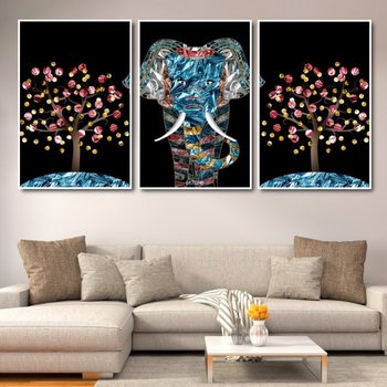 Tranh Treo Tường Voi Nghệ Thuật 2