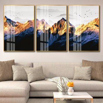 Tranh treo tường phong cảnh núi hùng vĩ (HG)