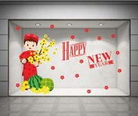 Decal Trang Trí Tết Khuyến Mãi 2026