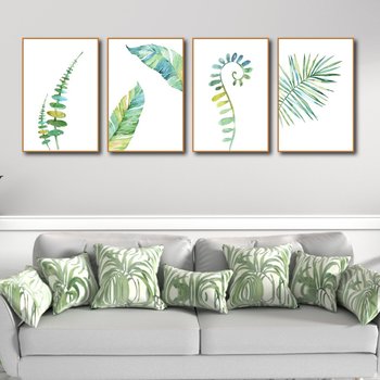 Tranh treo tường lá xanh 7