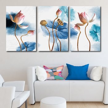 Tranh treo tường hoa sen nghệ thuật