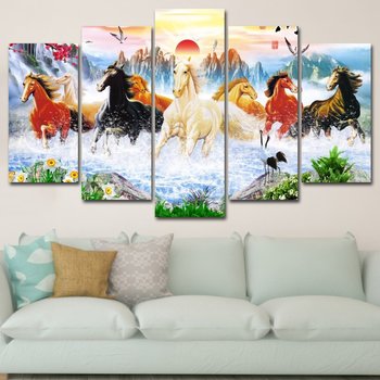 Tranh treo tường mã đáo thành công 15