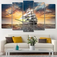 Tranh Thuận Buồm Xuôi Gió