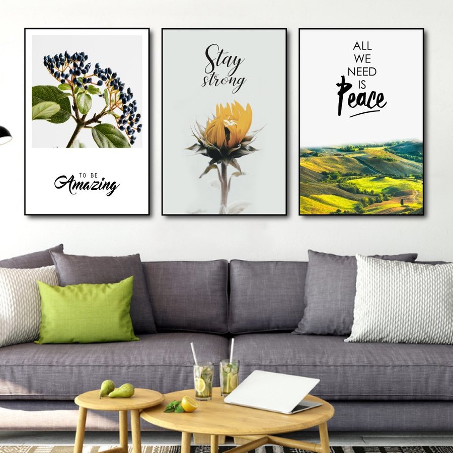 Tranh treo tường stay strong