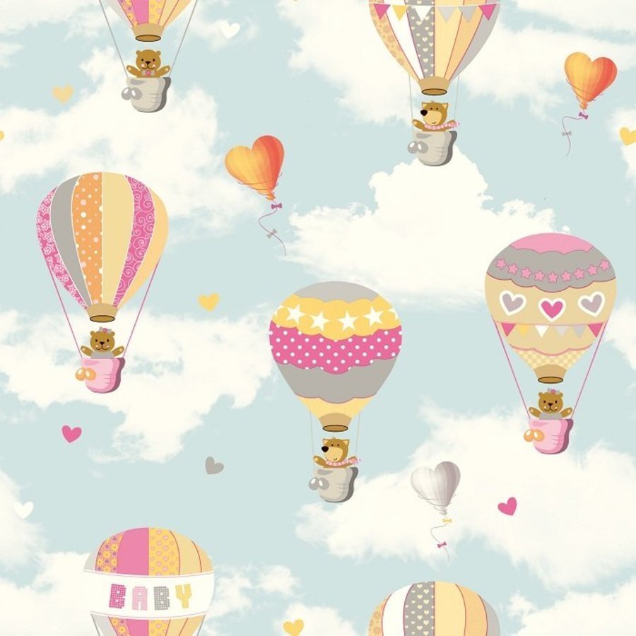 Giấy Dán Tường Khinh Khí Cầu GHQ2020-2