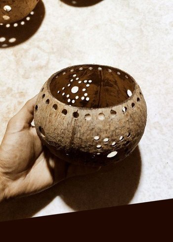 Lồng đèn trung thu gáo dừa