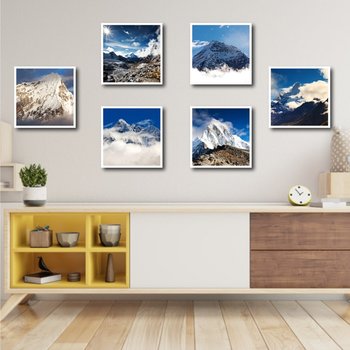 Khung ảnh dán tường núi non hùng vĩ