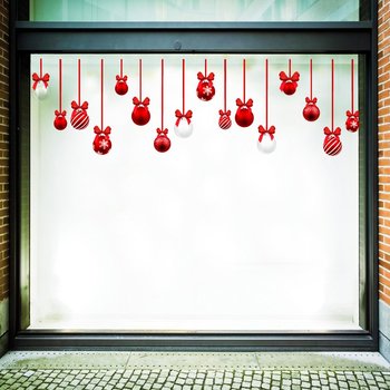 Decal trang trí dây treo quả châu LA207-C